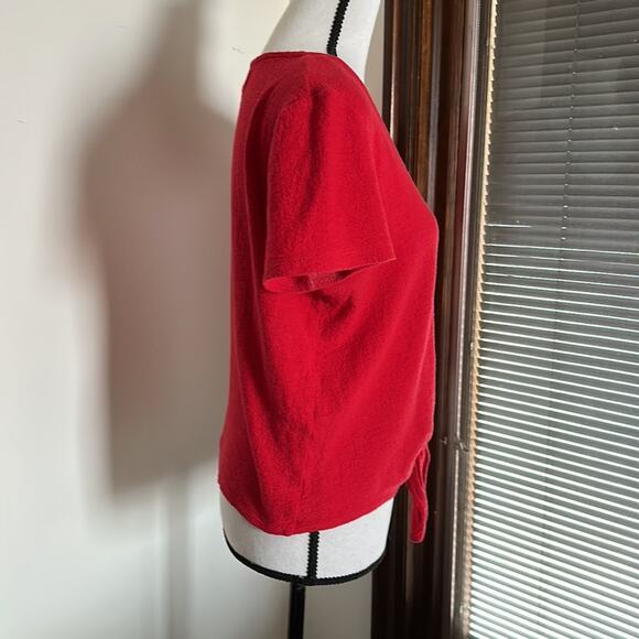 Madewell | Texture and Thread Top with Tie Knot Size S - Picture 6 of 11